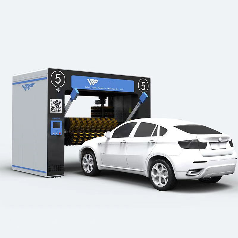 360 Rotating Movable Automatic Car Wash Machine with Dryer from China